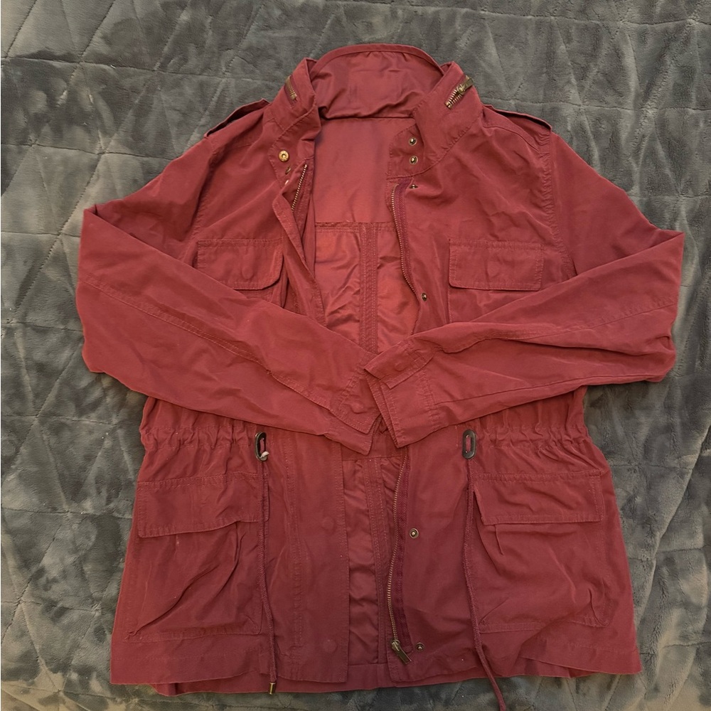 Love Tree Burgundy Jacket
